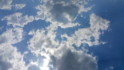 Beautiful background of clouds Stock Photos
