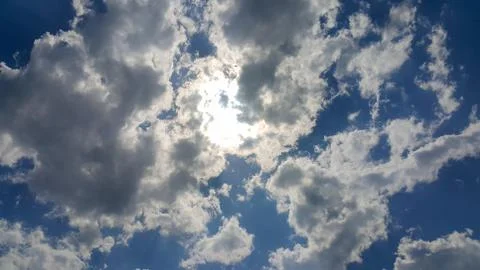 Beautiful background of clouds Stock Photos