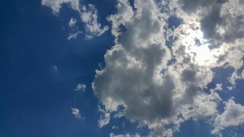 Beautiful background of clouds Stock Photos