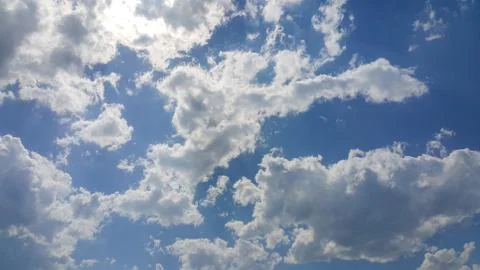 Beautiful background of clouds Stock Photos