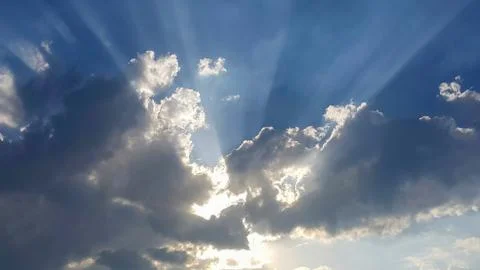 Beautiful background of clouds Stock Photos