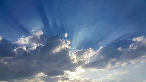 Beautiful background of clouds Stock Photos