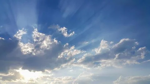 Beautiful background of clouds Stock Photos