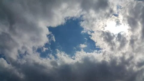 Beautiful background of clouds Stock Photos