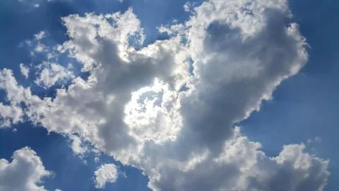 Beautiful background of clouds Stock Photos