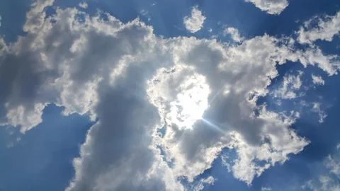 Beautiful background of clouds Stock Photos