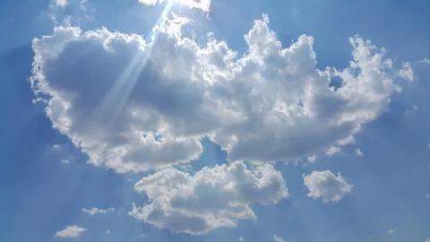 Beautiful background of clouds Stock Photos