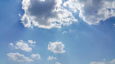 Beautiful background of clouds Stock Photos