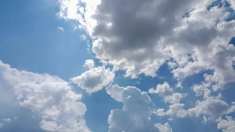Beautiful background of clouds Stock Photos