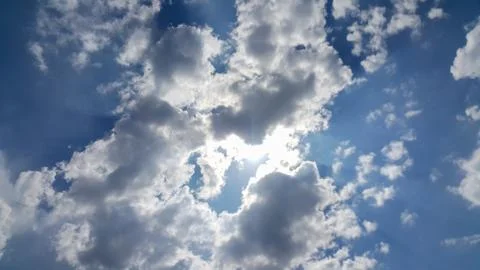 Beautiful background of clouds Stock Photos