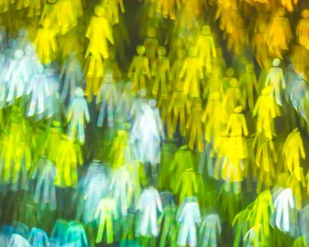 Beautiful background with different colored man, abstract background, figure Stock Photos