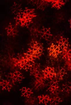 Beautiful background with different colored snowflake, abstract background Stock Photos