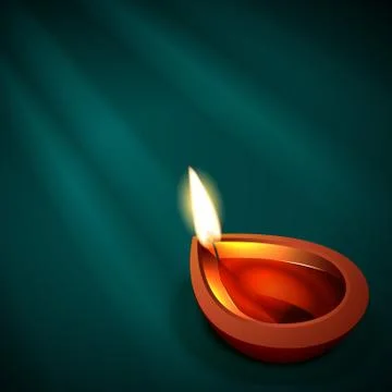 Beautiful background of diwali Stock Illustration