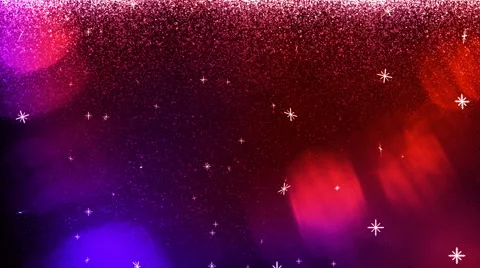 Beautiful Background Featuring Snow Falling Stock Footage 49484110