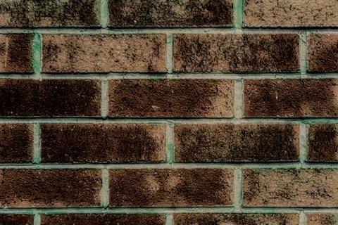Beautiful background in the form of a brick wall Illustrazione stock