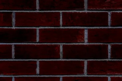Beautiful background in the form of a brick wall Illustrazione stock