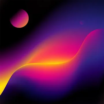 Beautiful background with liquid gradient, background for splash screens, pre イラスト素材