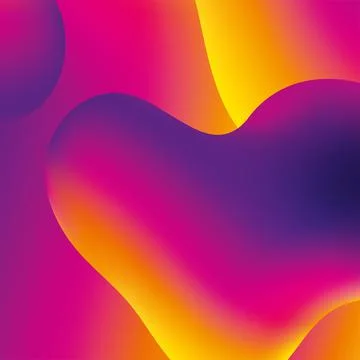 Beautiful background with liquid gradient, background for splash screens, pre Stock Illustration