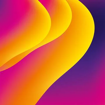 Beautiful background with liquid gradient, background for splash screens, pre Stock Illustration