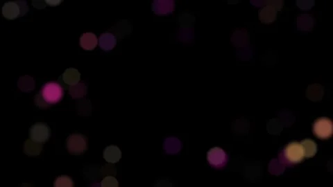 Beautiful background with multi-colored bokeh, holiday background and New Ye Stock Footage 288010110