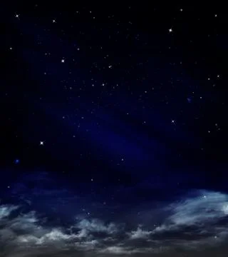 Beautiful background of the night Stock Illustration