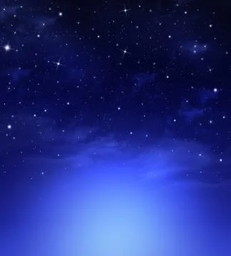 Beautiful background, nightly sky Stock Illustration