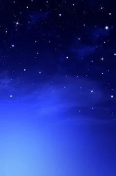 Beautiful background, nightly sky Illustrazione stock