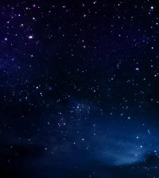 Beautiful background, nightly sky Stock Illustration