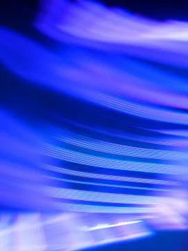 Beautiful background or wallpaper of progressive rhythmic light trails Illustrazione stock