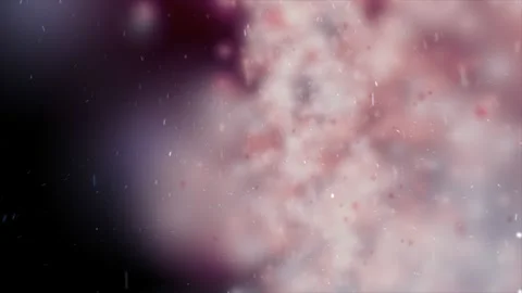 Beautiful background with particles and blur, space for text Stock Footage 287212361