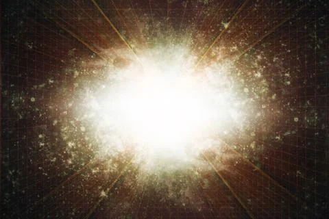 Beautiful background with the particles for your design Stock Illustration