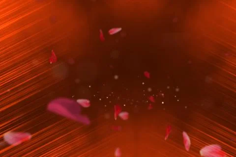 Beautiful background with the petal Stock Illustration