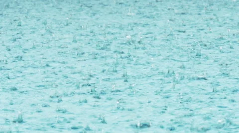 Beautiful background of raindrops Stock Footage 52609579