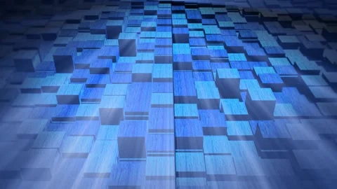 Beautiful background from squares. Different angles and colors Stock Footage 178892885