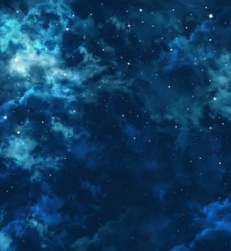 Beautiful background of the star sky Stock Illustration