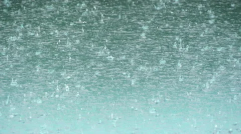 Beautiful background summer rain with thunder Video stock 51761667