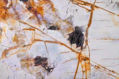Beautiful background texture on marble with diagonal brown lines. Stock Photos