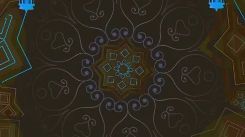 Beautiful background to welcome Ramadan Stock Footage 265953759
