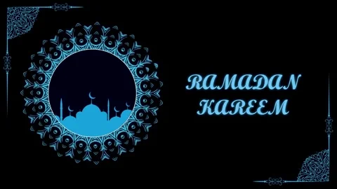 Beautiful background to welcome Ramadan Stock Footage 265953813