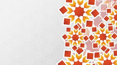 Beautiful background to welcome Ramadan Stock Footage 265953914