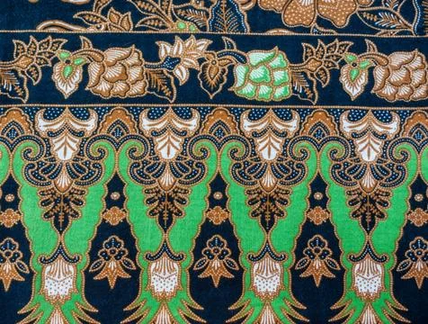 Beautiful Batik Pattern Stock Photos