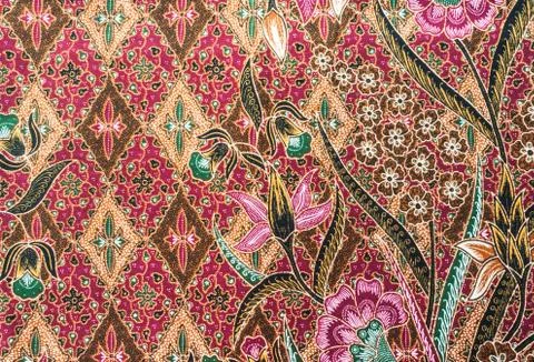 Beautiful Batik Pattern Foto stock