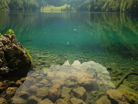 Beautiful Bavarian Landscape Stock Footage 80316785