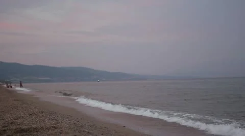 Beautiful beach _1 Stock Footage 11891269