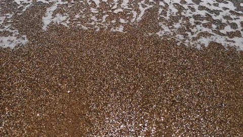 Beautiful beach and waves Stock Footage 106788268