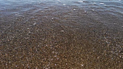 Beautiful beach and waves Stock Footage 106790769