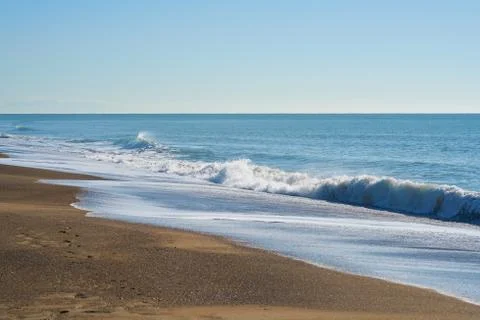 Beautiful Beach Background Stock Photos