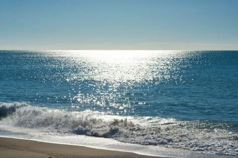 Beautiful Beach Background Stock Photos