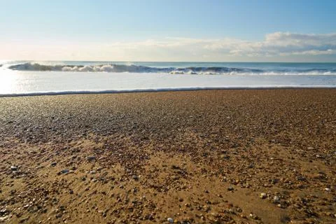Beautiful beach background Stock Photos