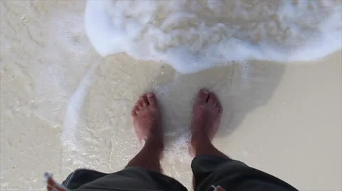 Beautiful beach in Cuba Stock Footage 64663862
